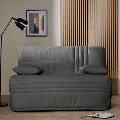 Banquette Bz Avec Matelas De 15 Cm Anthracite 140 X 200 Cm