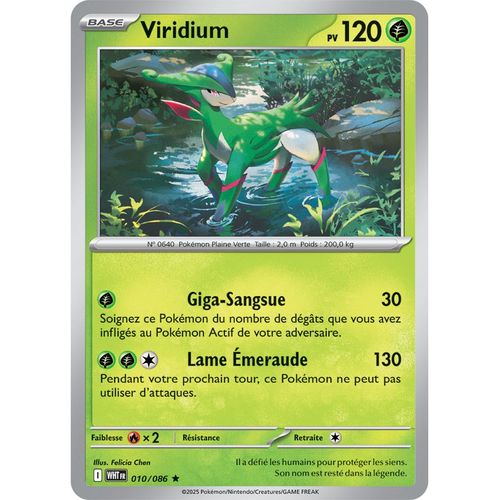 Viridium - Holo - 010/086 - Flamme Blanche