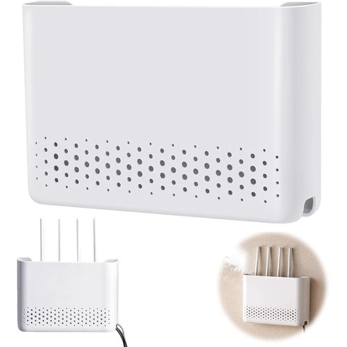 Boîte De Rangement Pour Routeur, Cachette De Routeur, Armoire Wifi, Routeur, Boîte De Rangement, Étagère Wi-Fi, Tenture Murale, Câble Tv, Cachette, Boîte Wifi, Boîte De Rangement Pour Routeur, Câble