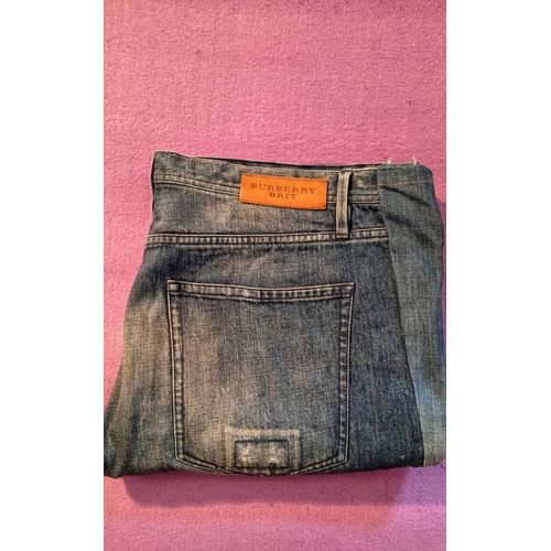 Jean Grande Taille 38w 34l Marque " Burberry Brit "