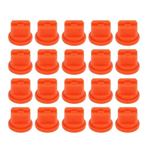Embout De PulvéRisation à Ventilateur Plat, Buse De PulvéRisation Agricole En Plastique Haute Pression Pour La Protection Des Plantes, Drone Orange 20 PièCes-Unichoice