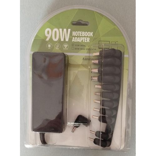 Bloc Alimentation 90 W  Notebook avec 12 connecteurs