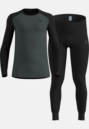 Odlo Ensemble De Haut Et Collant Techniques Active Warm Pour Homme, L,