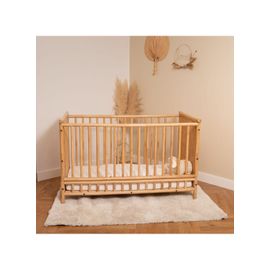 Lit Bébé Rotin 60x120 Cm