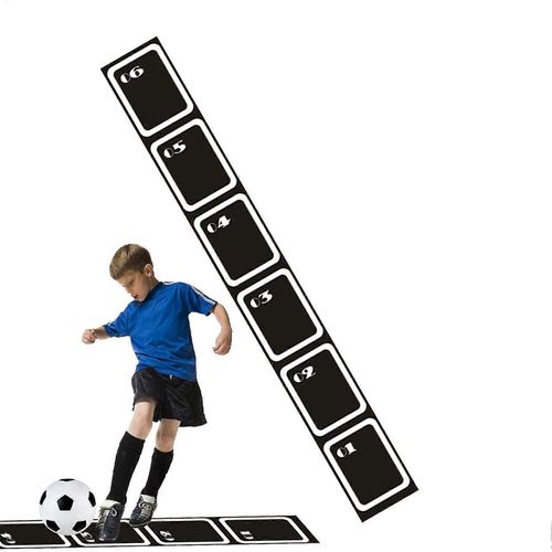 Échelle D'agilité Antidérapante, Équipement D'entraînement De Football, A250 X 34 X 0,3 Cm