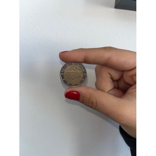 Rare Piece De 2 Euros Letzebuerg 2013 Avec Motif Rare