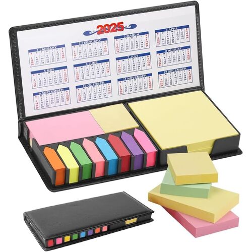 Lot De 1100 Notes Autocollantes,En Polyuréthane,Avec Stylos,Calendrier 2025,Pour Bureau,École,Travail D'équipe,Études