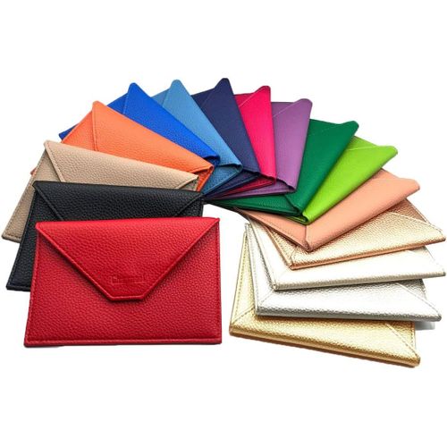 Trahoo-- Lutin -Porte Papiers Voiture Enveloppe Permis De Conduire Carte Grise, Bleu Foncé, Taille Unique