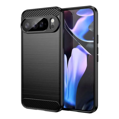 Coque Pour Google Pixel 10 Pro,Technologie De Sérigraphie Protection Tpu Housse Étui Google Pixel 10 Pro - Noir