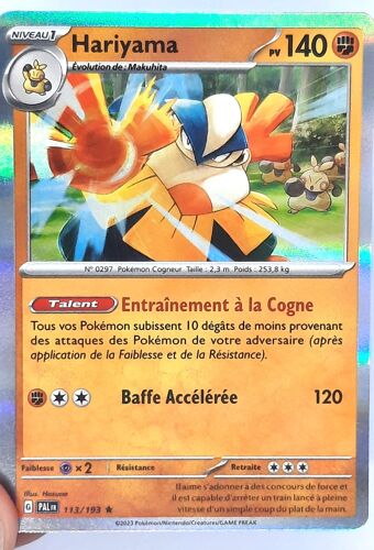 Hariyama Holo - Pokémon - Set Evolutions À Paldea - 113/193 - Ev02 - Française