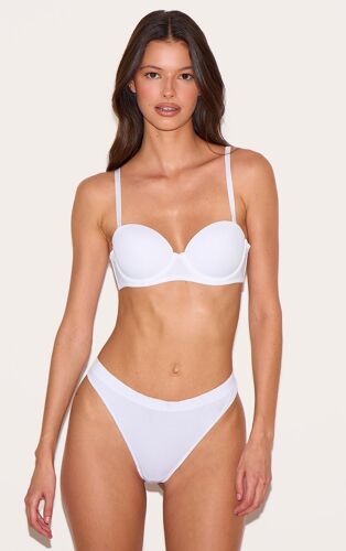 Lot De 3 Strings Blancs Sans Coutures, Blanc