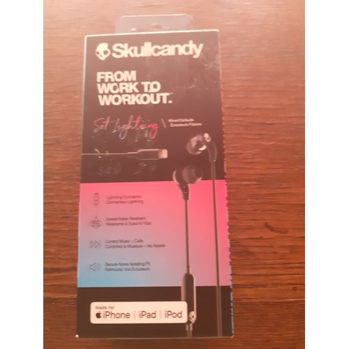 Skullcandy - Skullcandy Set Casque Avec fil Ecouteurs Appels/Musique Noir