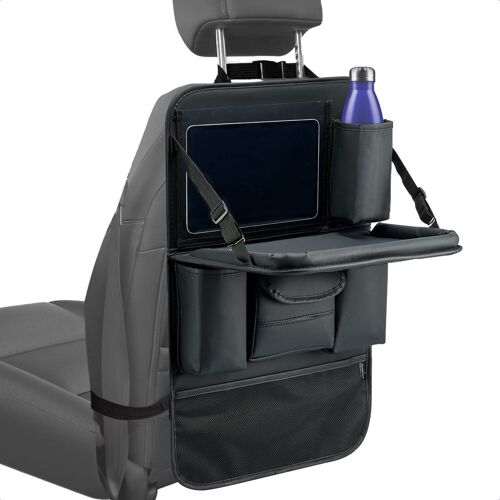 Imoshion Organisateur De Siège Auto Luxe Support De Tablette Voiture 7 Compartiments Noir