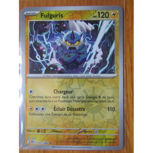 Fulguris - Reverse - 033/086 - Foudre Noire