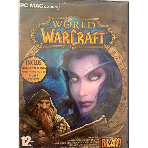 Pcq Mac Cd- Rom - World Warcraft - Edité Par Blizzard - 4 Cd- Rom - 