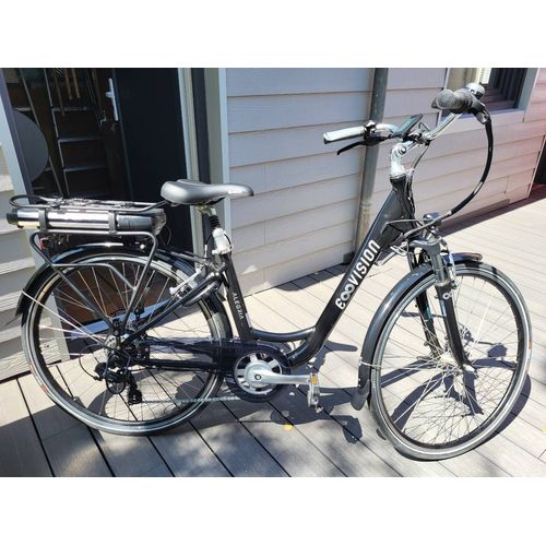 Vélo À Assistance Électrique Alegria E-Vision Mixte 28 Pouces Noir