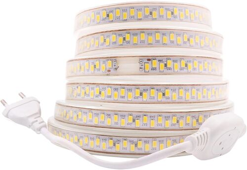 Ruban Led, Bande Led, Bandeau Led, Lumineux Bandeau Led 220v Ac 2835 180leds/M Ip68, Strip Light Lumineux (Blanc Chaud) (1m)[Rub9224911]