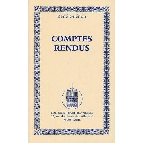 Comptes Rendus