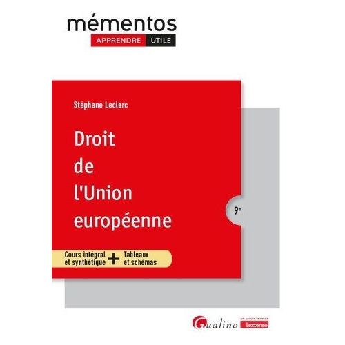 Droit De L'union Européenne