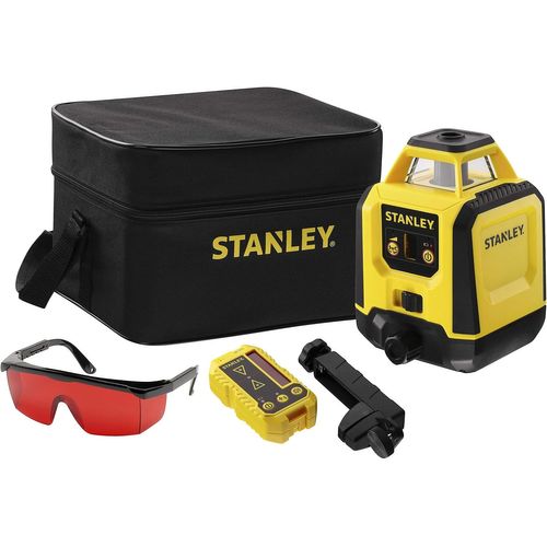 ChenQuanSarl-Niveau Laser Rotatif - Faisceau Rouge - Possède Une Portée De 240 M Et Une Précision +/- 6 Mm À 30M - Livré Avec Piles - Pochette Rigide -Lunettes -Cible Et Cellule De Détection -Stht776