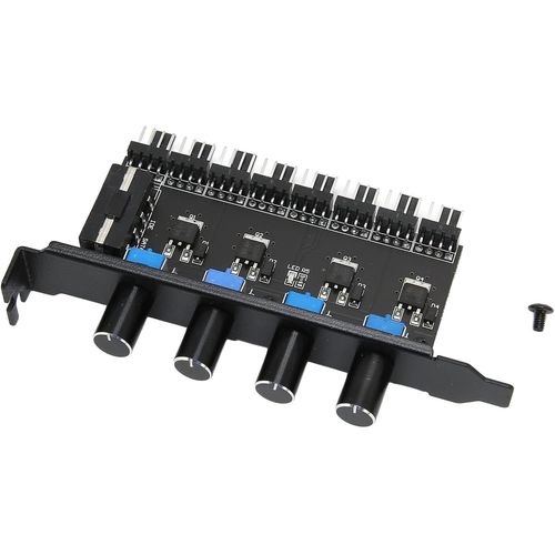 Contrôleur De Vitesse De Ventilateur De Refroidissement De Hub De Ventilateur De Pc 8 Canaux Pour Le Système De Refroidissement Par L'Eau De Boîtier De Pc,Contrôleur De Vitesse De Ventilateur De Ref