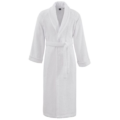 Peignoir Col Chale Coton/Modal Blanc L