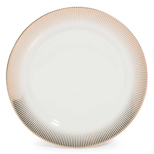 Assiette Plate En Porcelaine