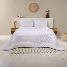 Couette Coton Bio 140x200cm Chaude 400g/M