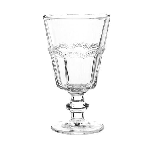 Verre À Pied En Verre Transparent