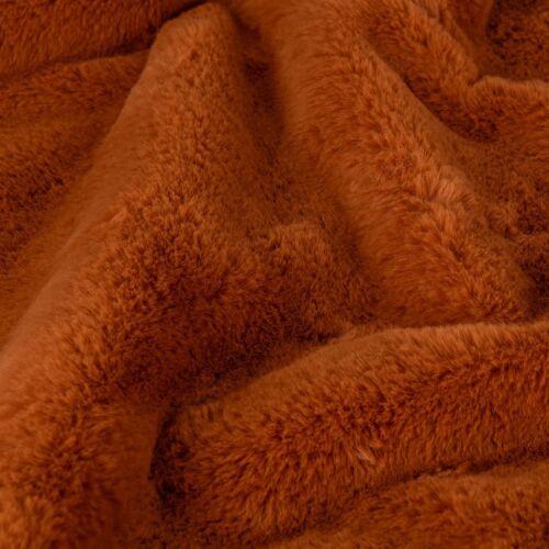 Plaid Imitation Fourrure Marron 170x130