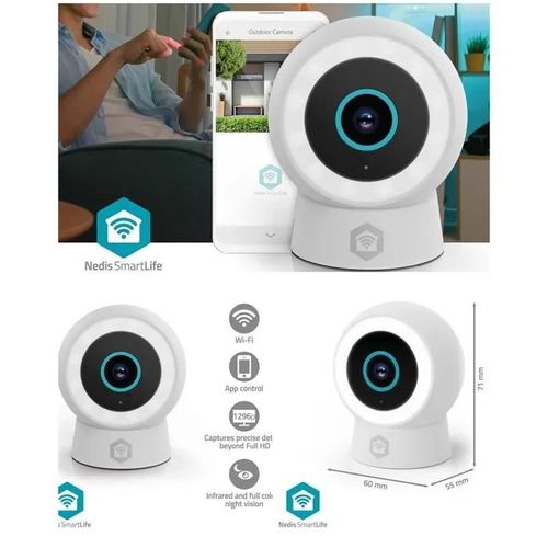 CAMERA EXTERIEURE WIFI FULL HD IP65 Avec capteur de mouvement