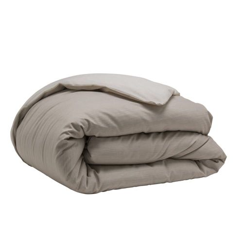 Housse De Couette Bicolore En Bambou Bicolore 200 X 200