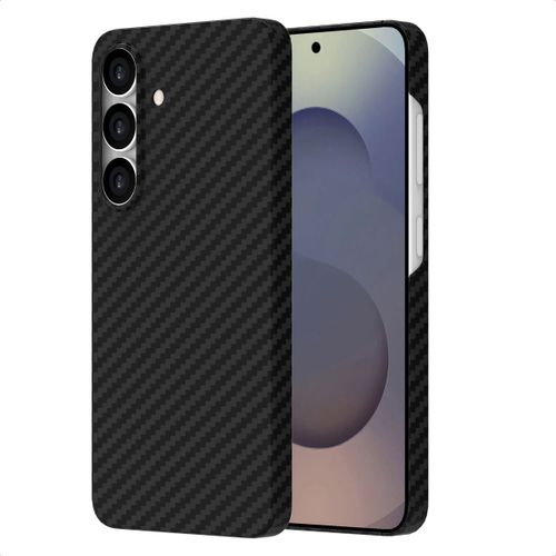 Accezz Coque Kevlar MagSafe Samsung Galaxy S25 Black