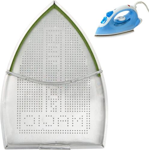 MEVRONISSHOP-Protecteur De Chaussure En Fer 21,5x15 Cm, Plaque De Repassage En Aluminium Protège L'éclat du Tissu, Accessoires De Repassage Pour une Utilisation Durable, Pour Semelle De Fer électriqu
