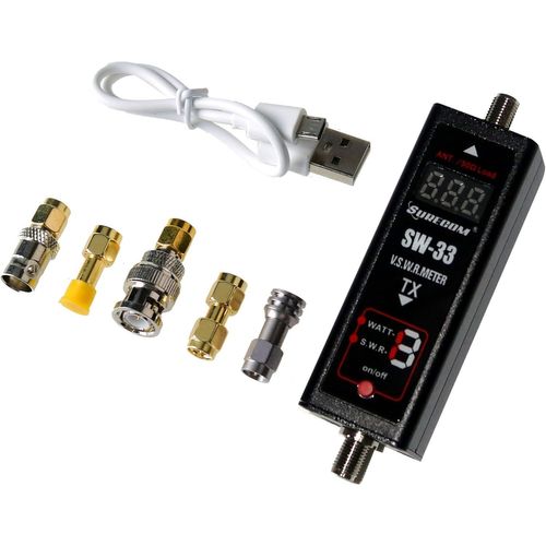 KALANKA-SW-33 Mark II 100 W 125 520Mhz Mini Digital VHF UHF Moteur à Deux Voies et amplificateur de Puissance SWR