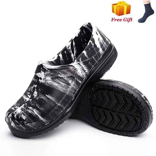 Sabots De Cuisine D'hôtel Non Ald Chaussures De Travail Imperméables Et Résistantes L'huile Chaussures De Chef De Cuisine Grande Degré Respirant 2021