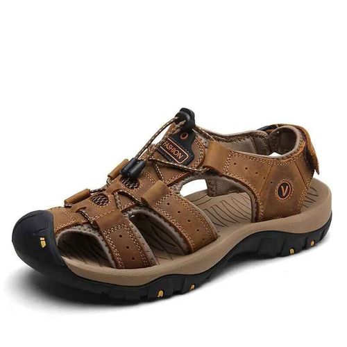 Sandales En Cuir Group Pour Homme Chaussures D'été La Mode Grande 38 47 2023