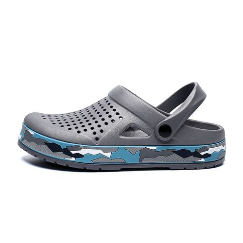 Sabots Sandales Hommes Grande Sans Lacet En Plein Air Plage Chaussures D'été Sabots Médicaux Casual Respirant Hommes Sandales Avec Trou 2023