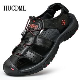 Sandales À Plateforme De Luxe Pour Hommes,Chaussures D'été Anti-Collision,Marche En Plein Air,Trekking,Chaussures Décontractées,Pantoufles De Randonnée,Chaussures De Pataugeoire De Plage