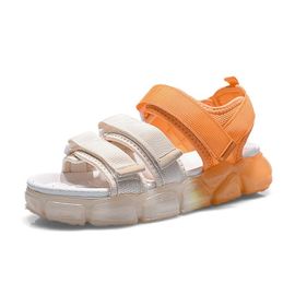 Sandales De Plage Plateforme Pour Hommes Mode Coréenne Sandales D'été Pour Hommes Crochet Et Boucle Sandales De Créateurs De Luxe 2023