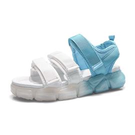 Sandales De Plage Plateforme Pour Hommes Mode Coréenne Sandales D'été Pour Hommes Crochet Et Boucle Sandales De Créateurs De Luxe 2023