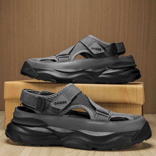 Sandales Respirantes Et Décontractées Pour Homme Chaussures De Styliste De Luxe Pour Mari Tongs D'été
