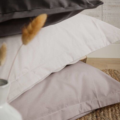 Housse De Couette En Coton Bio Blanc 260 X 240 Cm