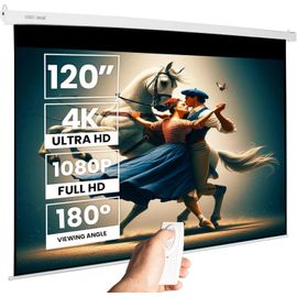 Écran De Projection Électrique De 120"" (280 Cm), 16:9