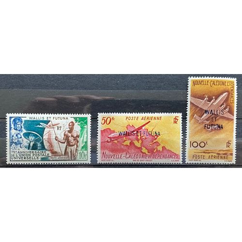 Lot De 3 Timbres Neufs* Poste Aérienne Wallis Et Futuna 1949 Y&T 11 / 12 / 13