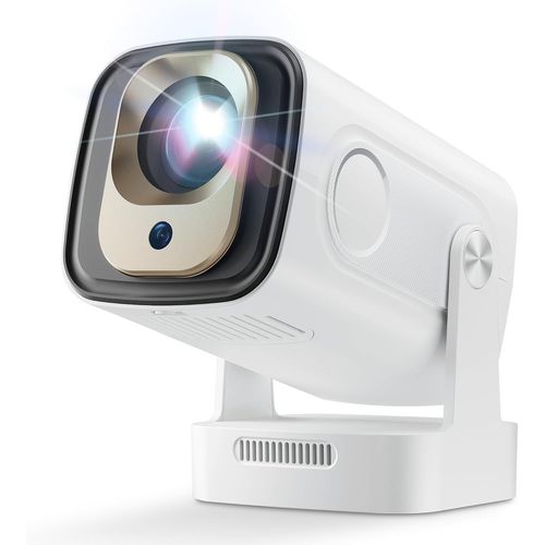 Videoprojecteur 1080P Mini Projecteur 4K Android 11 Wifi 6/Bt 5.4 Pour Téléphone/Pc/Lap/Stick Home Cinéma (P5P260Zz)