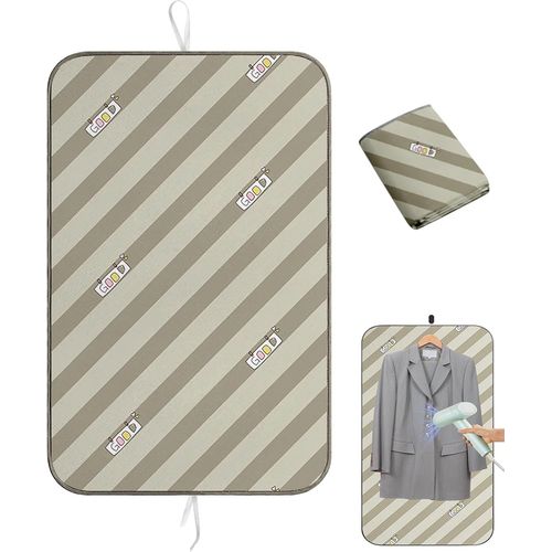 ChenQuanSarl-Tapis De Repas 70X40 Cm,Tapis Repas ,Table A Repasser,Tapis De Repas Sur Table,Nappe De Repas ,Antidérapant,Pliable,Portable,Pour Le Repas À La Vapeur Sur Table