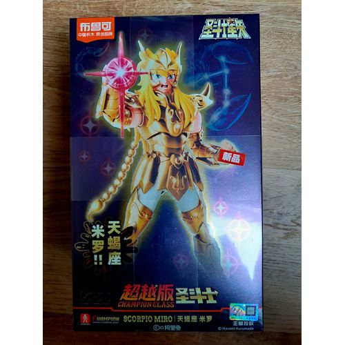 Saint Seiya Champion Gold Saint Milo Scorpion Model Kit Version Japon