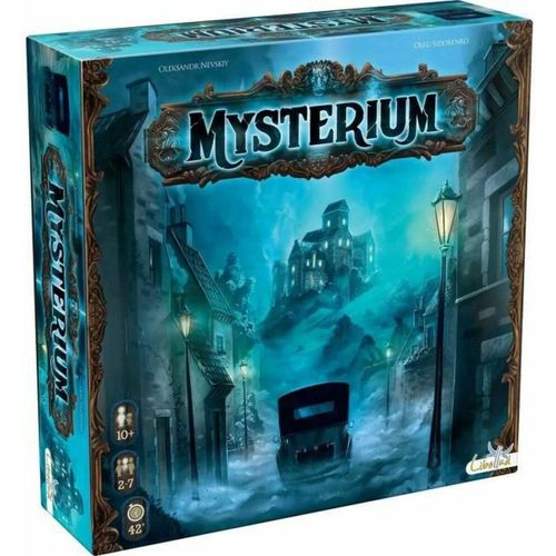 Chenquansarl-Mysterium - Jeu De Société As D'or Pour Enfants 10 Ans - Jeu D'enquête Mystérieux & Coopératif - Devenez Médium Ou Fantôme - 2 À 7 Joueurs - 45 Min - En Français- Libellud