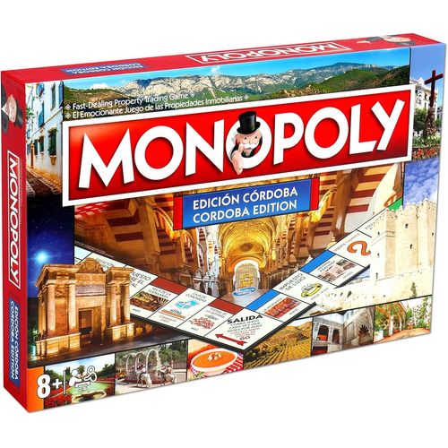Chenquansarl-Monopoly Jeux De Société - Édition Cordoue 2 À 6 Joueurs, Jeux Pour Enfants Et Adultes, Cadeau Parfait, Idéal Pour Les Soirées De Jeux, À Partir De 8 Ans